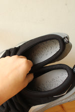 HOKA One Ora Primo Black Carbon Gray & White Slip-on Recovery Shoes | 8.5
