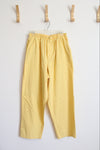 Bobbie Brooks Yellow Stretch Pants | 18