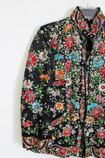 Vintage Chinese Silk Embroidered Jacket | 40