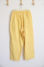 Bobbie Brooks Yellow Stretch Pants | 18