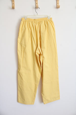 Bobbie Brooks Yellow Stretch Pants | 18