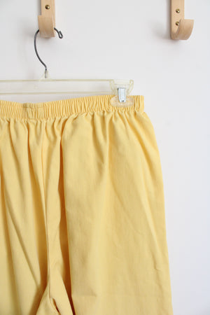 Bobbie Brooks Yellow Stretch Pants | 18