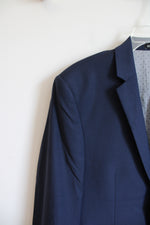 Express Stretch Slim Navy Suit Jacket | 40S