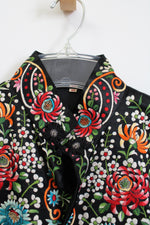 Vintage Chinese Silk Embroidered Jacket | 40