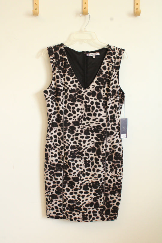 NEW Jennifer Lopez Cheetah Print with Chains Dress | 12