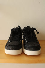 BILLY CS High Top Black Glitz Sneakers | 1Y