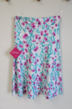 NEW Gingy's Blue Pink Floral Sleeveless Dress | XL