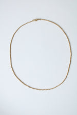 14K Yellow Gold Twist Chain Necklace