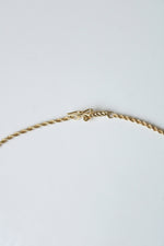 14K Yellow Gold Twist Chain Necklace