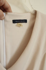 Tommy Hilfiger Tan and Navy Colorblock Dress | 8