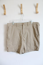 NEW American Eagle Flex Lived-In Khaki Shorts | 36