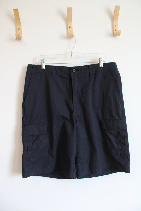 VF Imagewear Navy Cargo Shorts | L