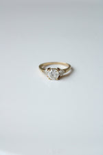 14K Yellow Gold CZ Ring | Size 6