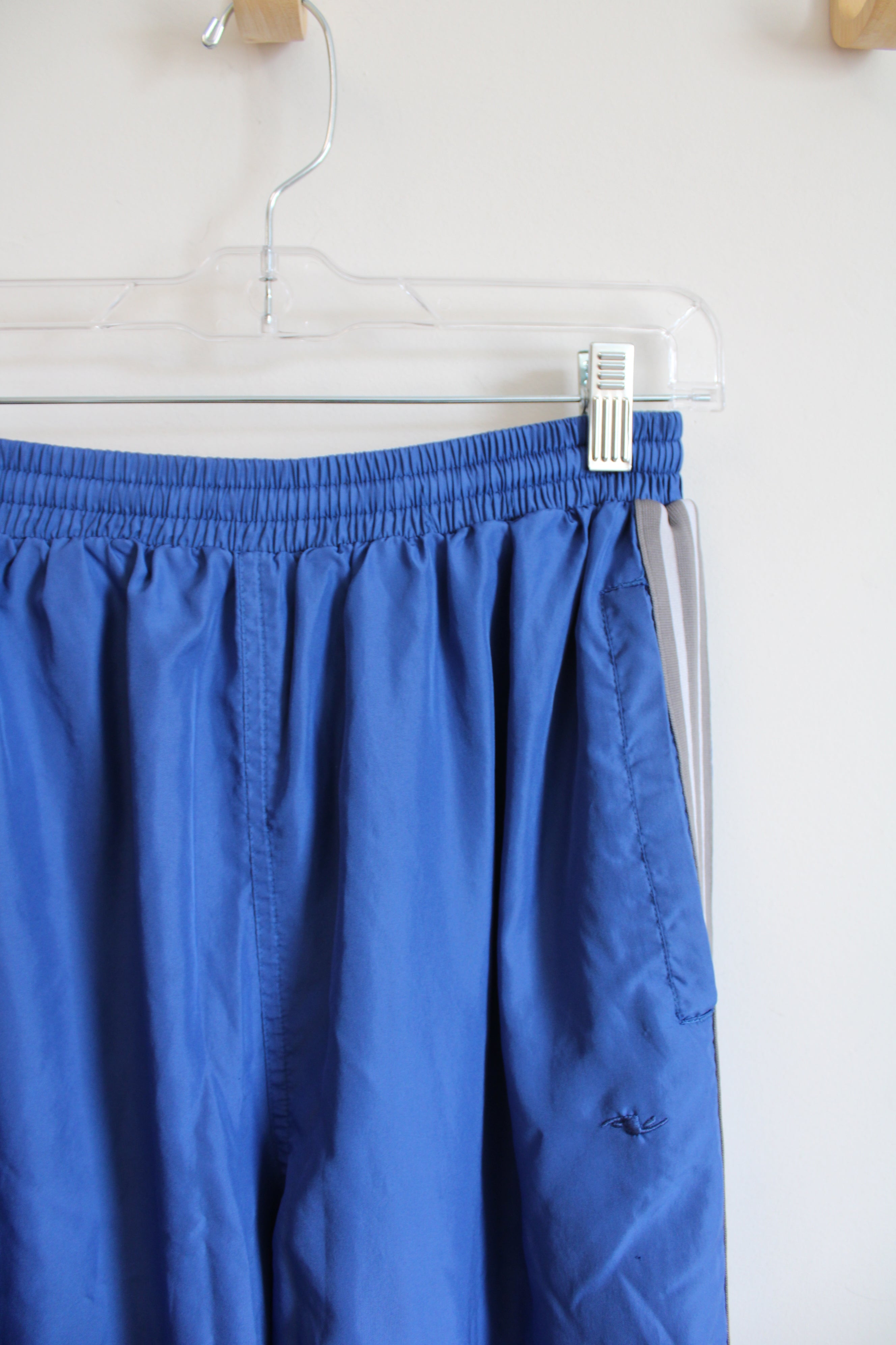 Athletic Works Black Gray Stripe Sweatpants | M