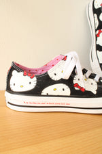 Hello Kitty x Converse Chuck Taylor All Star Canvas Ox "Black" Sneakers | 10
