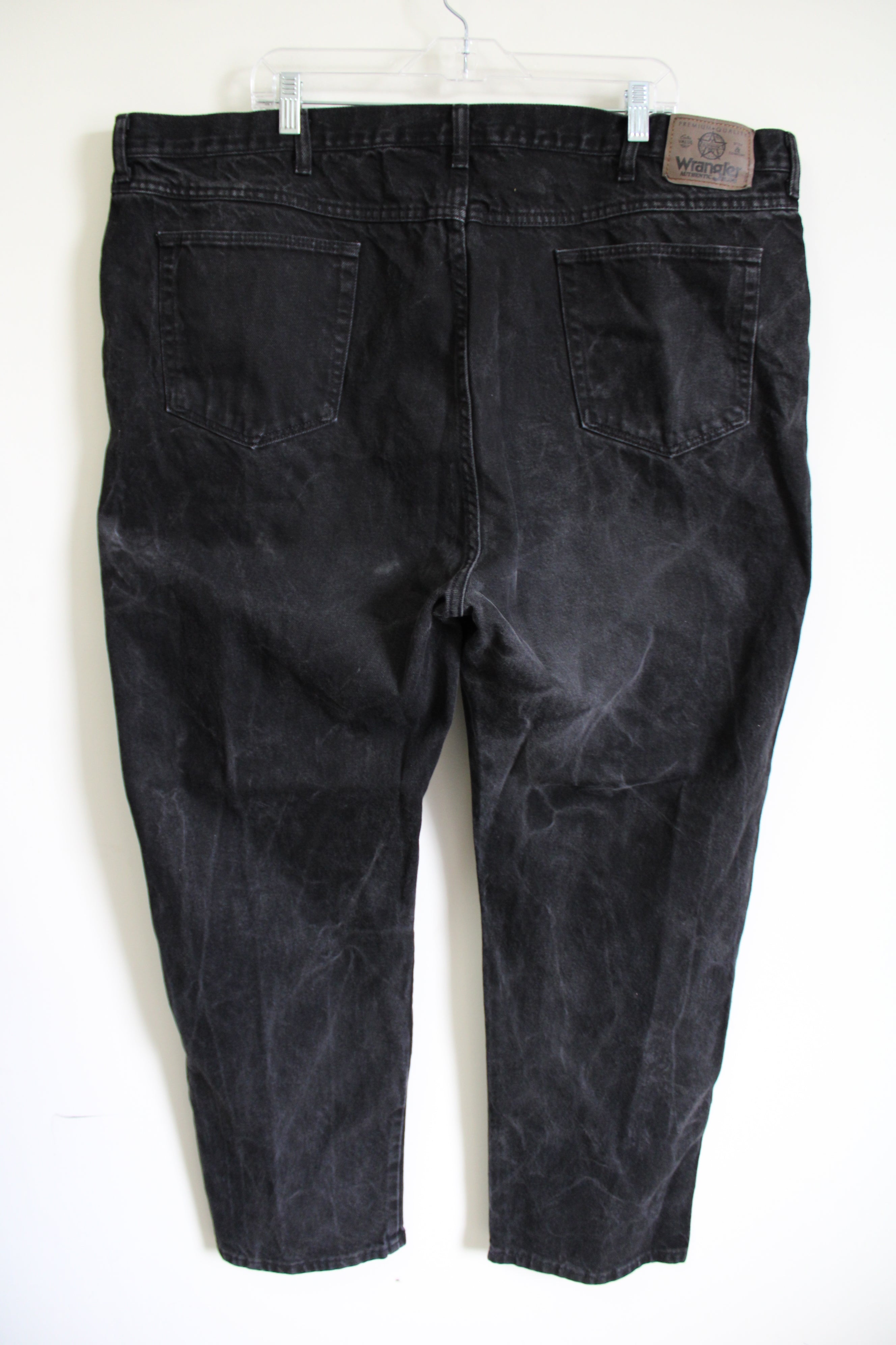 Wrangler Distressed Black Jeans | 48X30
