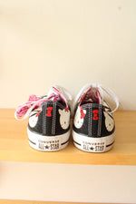 Hello Kitty x Converse Chuck Taylor All Star Canvas Ox "Black" Sneakers | 10