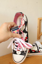 Hello Kitty x Converse Chuck Taylor All Star Canvas Ox "Black" Sneakers | 10