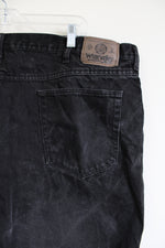Wrangler Distressed Black Jeans | 48X30