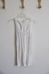 Old Navy White Sequined Tank | S
