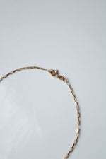 14K Yellow Gold Heart Rice Pearl Anklet