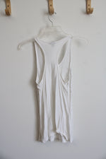 Old Navy White Sequined Tank | S