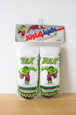 Just4Kids Vintage Skidproof Soles Incredible Hulk Slipper Socks