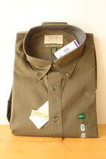 NEW Cabela's Olive Wrinkle Free LS Button Down Shirt | 2XL-T