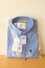 NEW Cabela's Powder Blue Wrinkle Free LS Button Down Shirt | 2XL-T