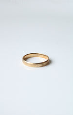14K Yellow Gold Wedding Band | Size 11