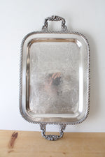 Sheridan Silverplated Large Serving Tray