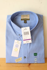 NEW Cabela's Powder Blue Wrinkle Free LS Button Down Shirt | 2XL-T
