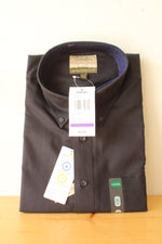 NEW Cabela's Black Blue Wrinkle Free LS Button Down Shirt | 2XL-T