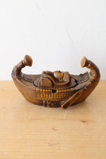 Egyptian Pharoah Boat Ashtray