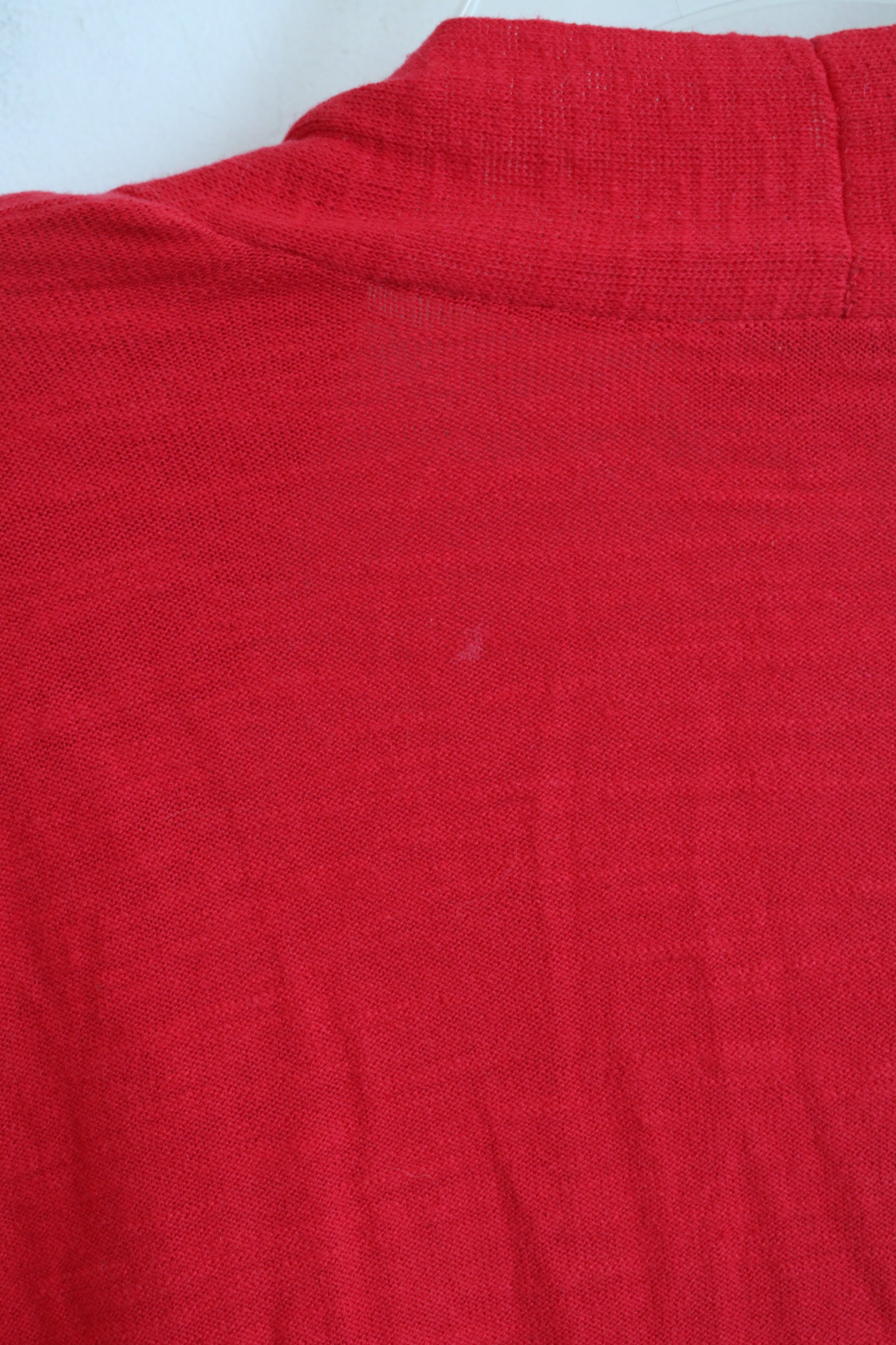 LOFT Red Cardigan | M