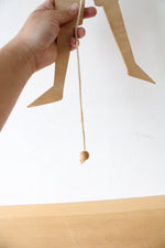 Dagobert Pinocchio Pull String Wooden Puppet