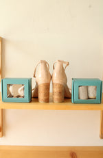 Pashion Interchangeable Heel to Flat Haley Sandal with 3 Heel Sets | 7.5