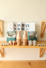 Pashion Interchangeable Heel to Flat Haley Sandal with 3 Heel Sets | 7.5