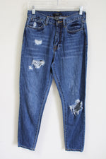 Forever 21 Distressed Slim Fit Jeans | XS