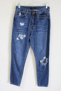 Forever 21 Distressed Slim Fit Jeans | XS
