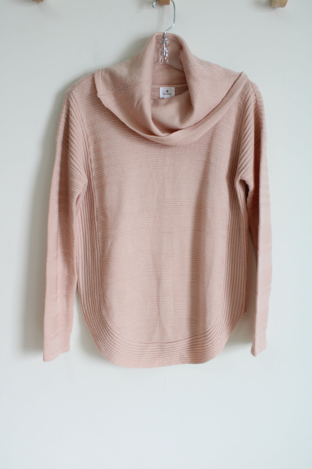 Dressbarn Soft Pink Turtleneck Sweater | XS