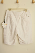 NEW Tail Activewear White UPF 50 Pull-on Shorts | 12