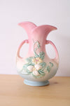 Hull Wildflower Pink Green Floral Vase