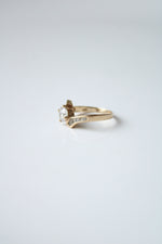 10K Yellow Gold CZ Ring | Size 6