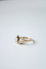 10K Yellow Gold CZ Ring | Size 6