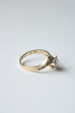 10K Yellow Gold CZ Ring | Size 6