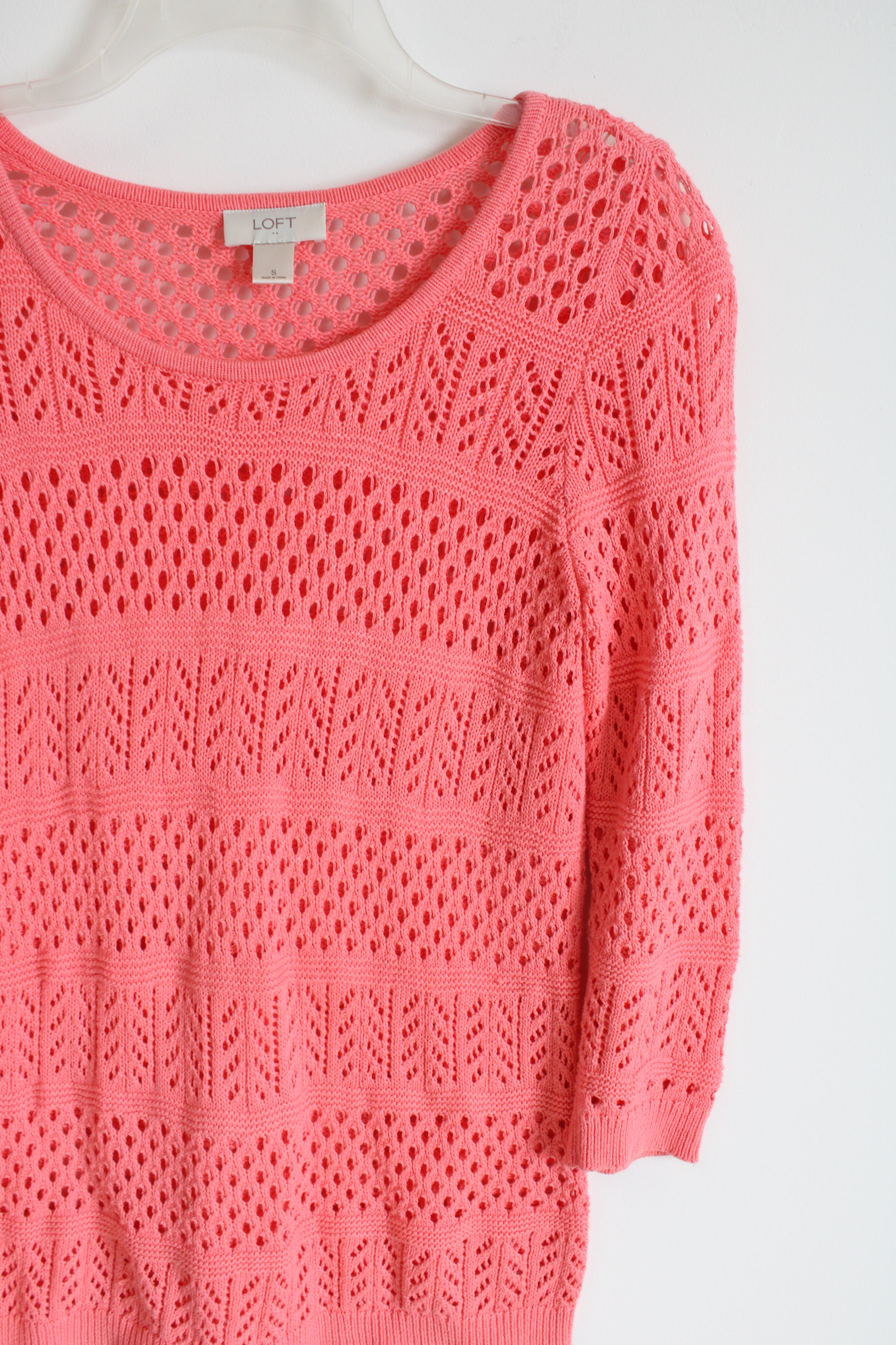 LFOT Pink Knit Sweater | S