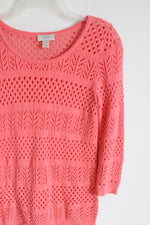 LFOT Pink Knit Sweater | S