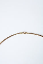 14K Yellow Gold Box Chain Necklace | 16"