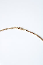 14K Yellow Gold Box Chain Necklace | 16"